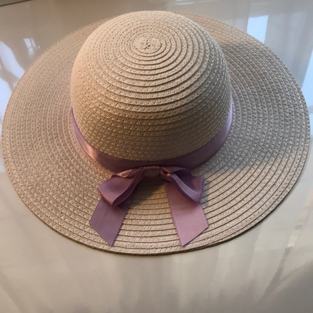Janie and Jack Straw Sun hat - Picture 2 of 3